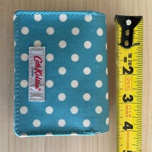 Cute blue and white polkadot, Cath Kidston tiny wallet